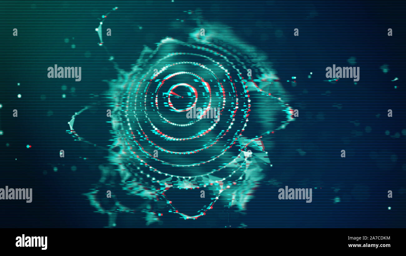 Glitch Background - Stock Motion Graphics