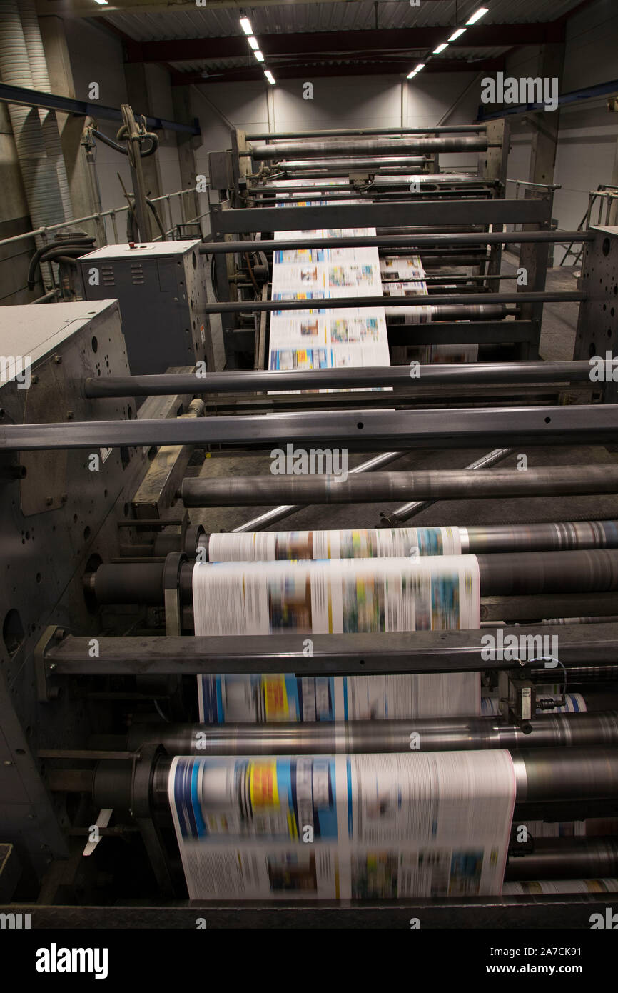 Newspaper printing hi-res stock photography and images - Alamy