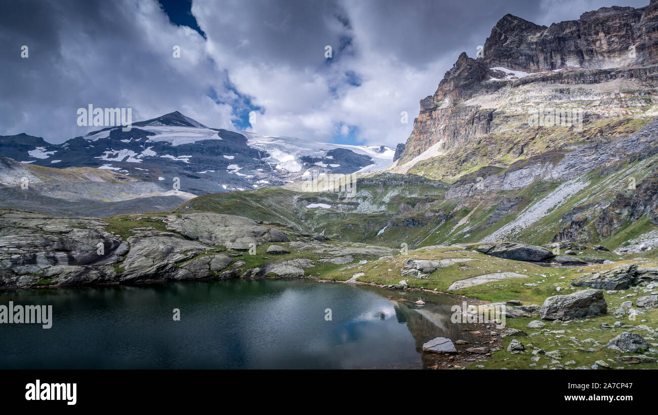 Photo taken during the Tour of the Glaciers of Vanoise, august month