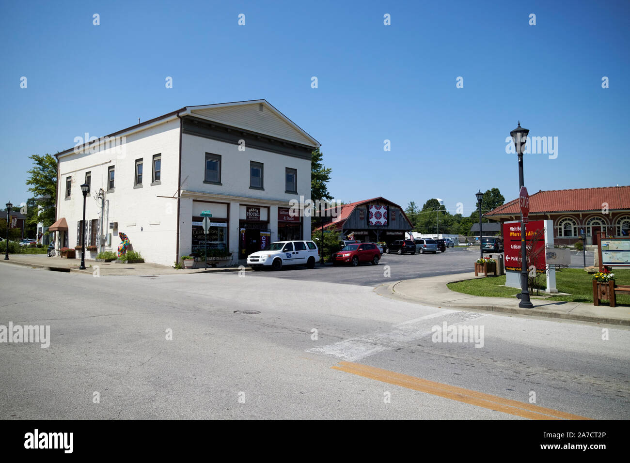 city of berea old town artisan village berea kentucky USA Stock Photo