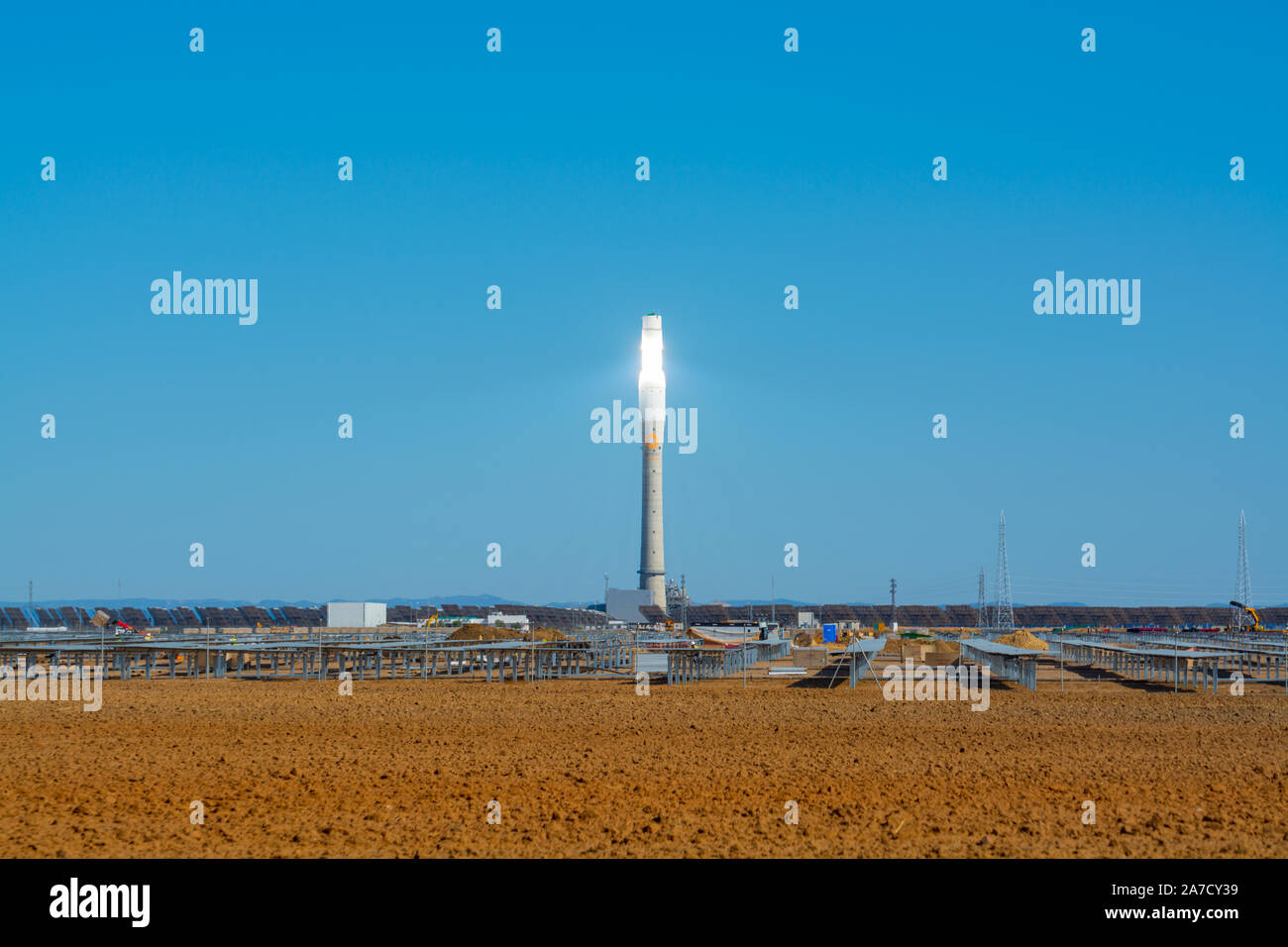 Concentrating solar power plant spain hi-res stock photography and ...