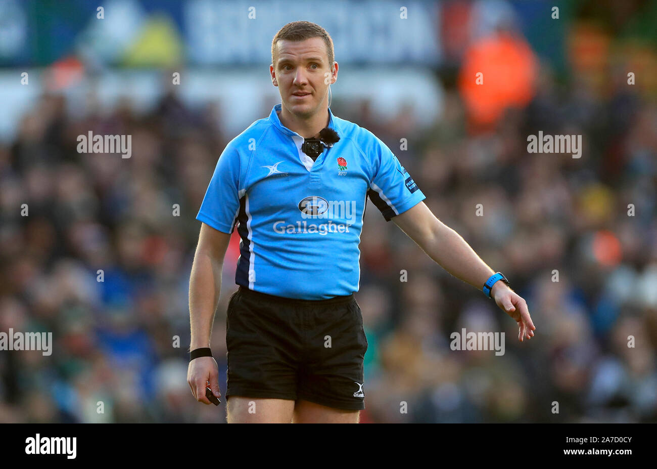 Referee Tom Foley Stock Photo