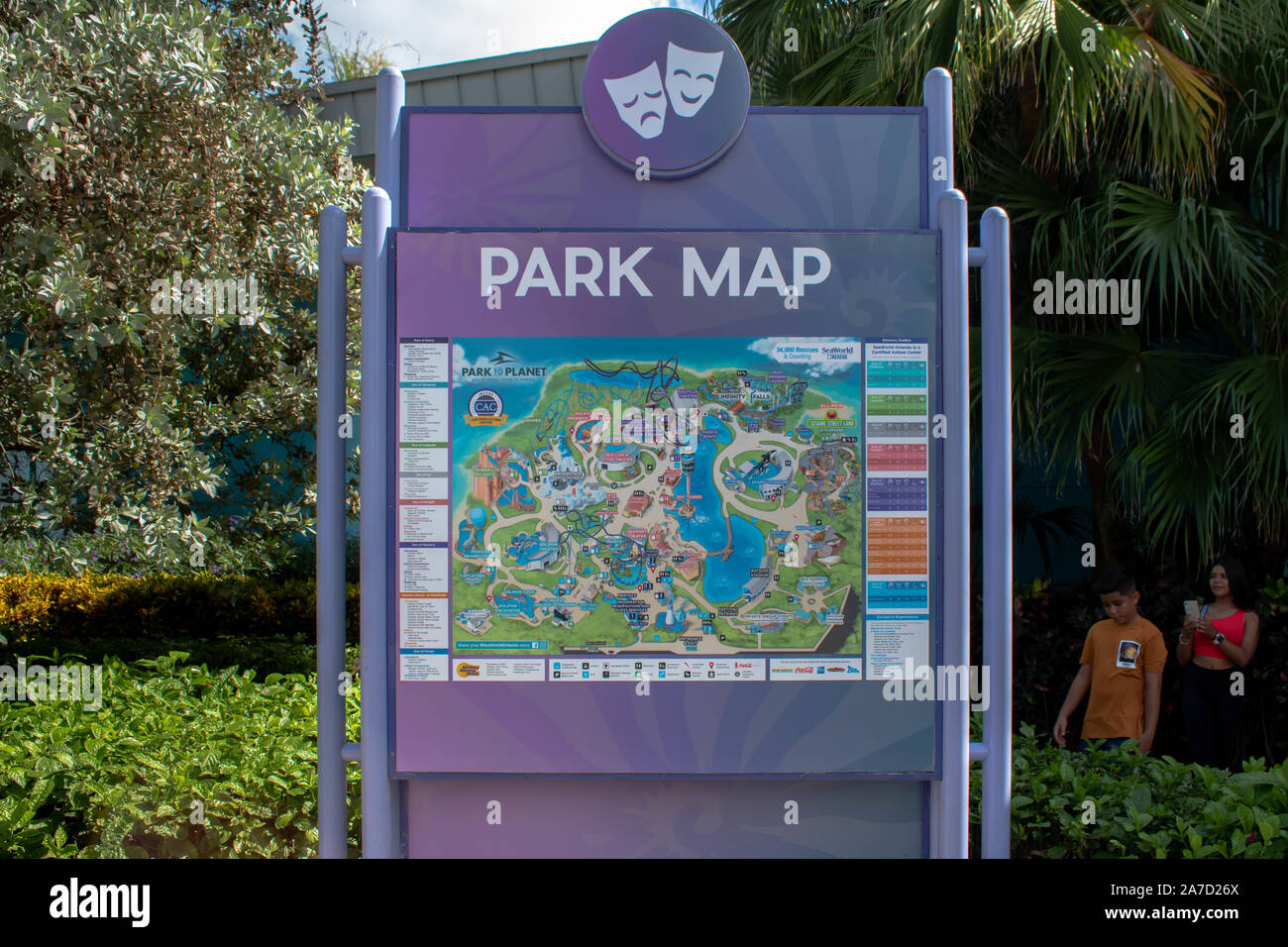 Disney World Map High Resolution Stock Photography And Images Alamy