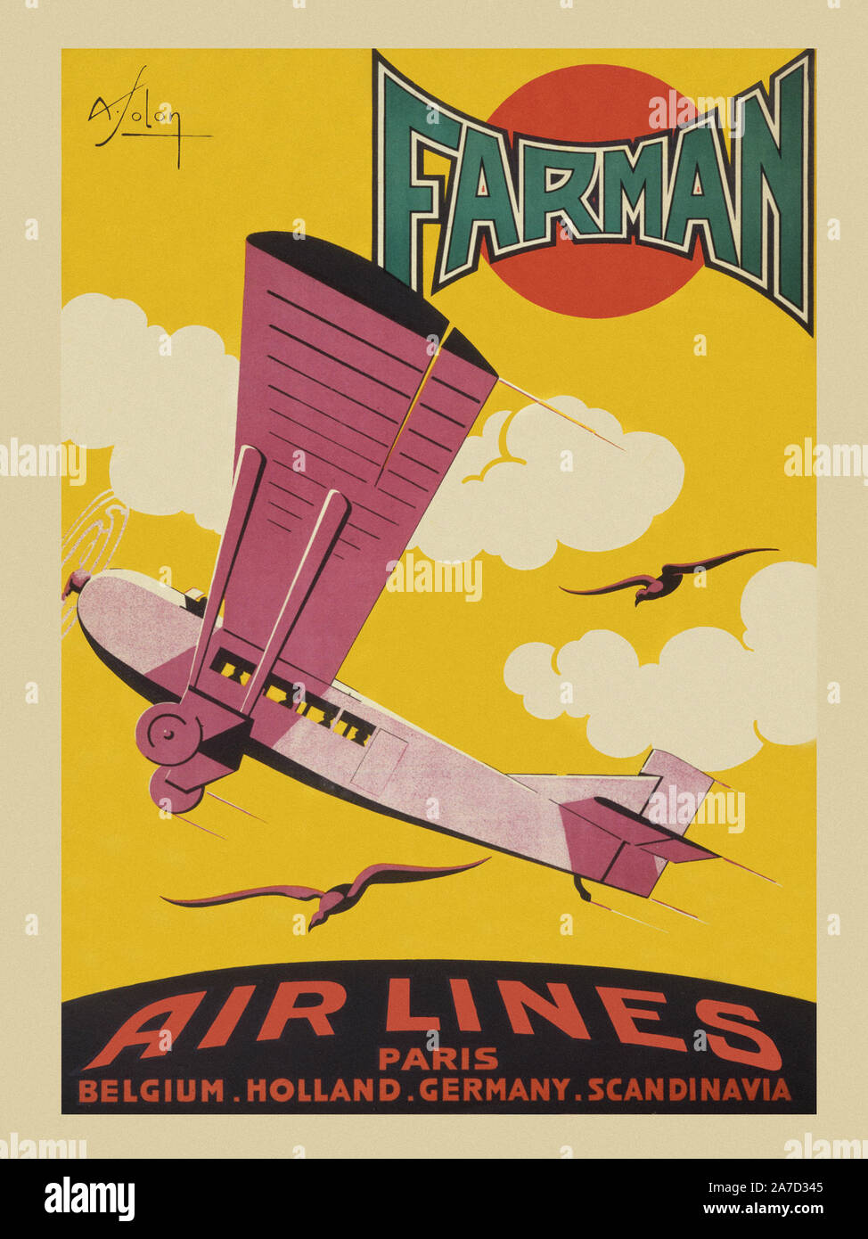 Aviation Art 12 Stock Photo Alamy