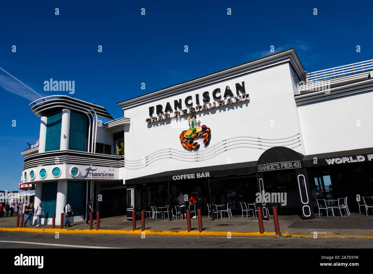 Seafood restaurant fishermans wharf san hi-res stock photography and images  - Alamy