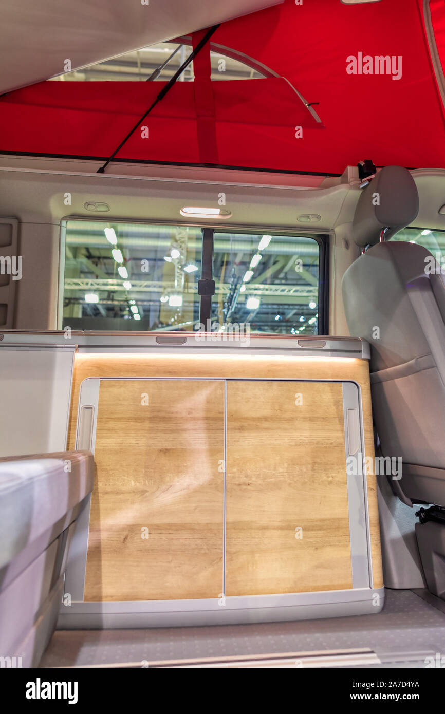 Bern Switzerland October 26 2019 Look Into A New Camper