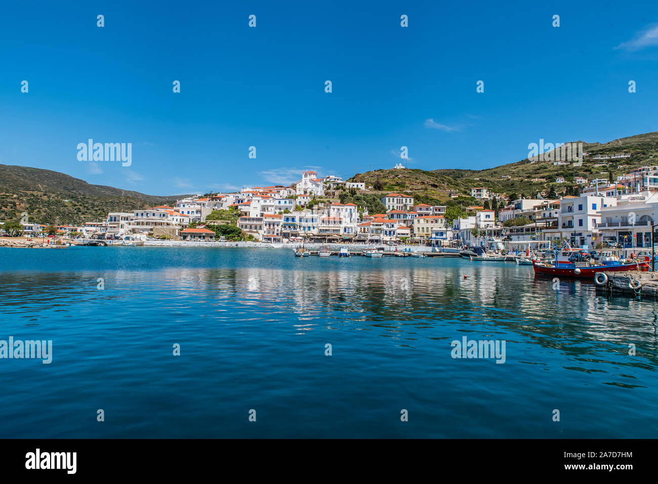 Greece cyclades batsi hires stock photography and images Alamy