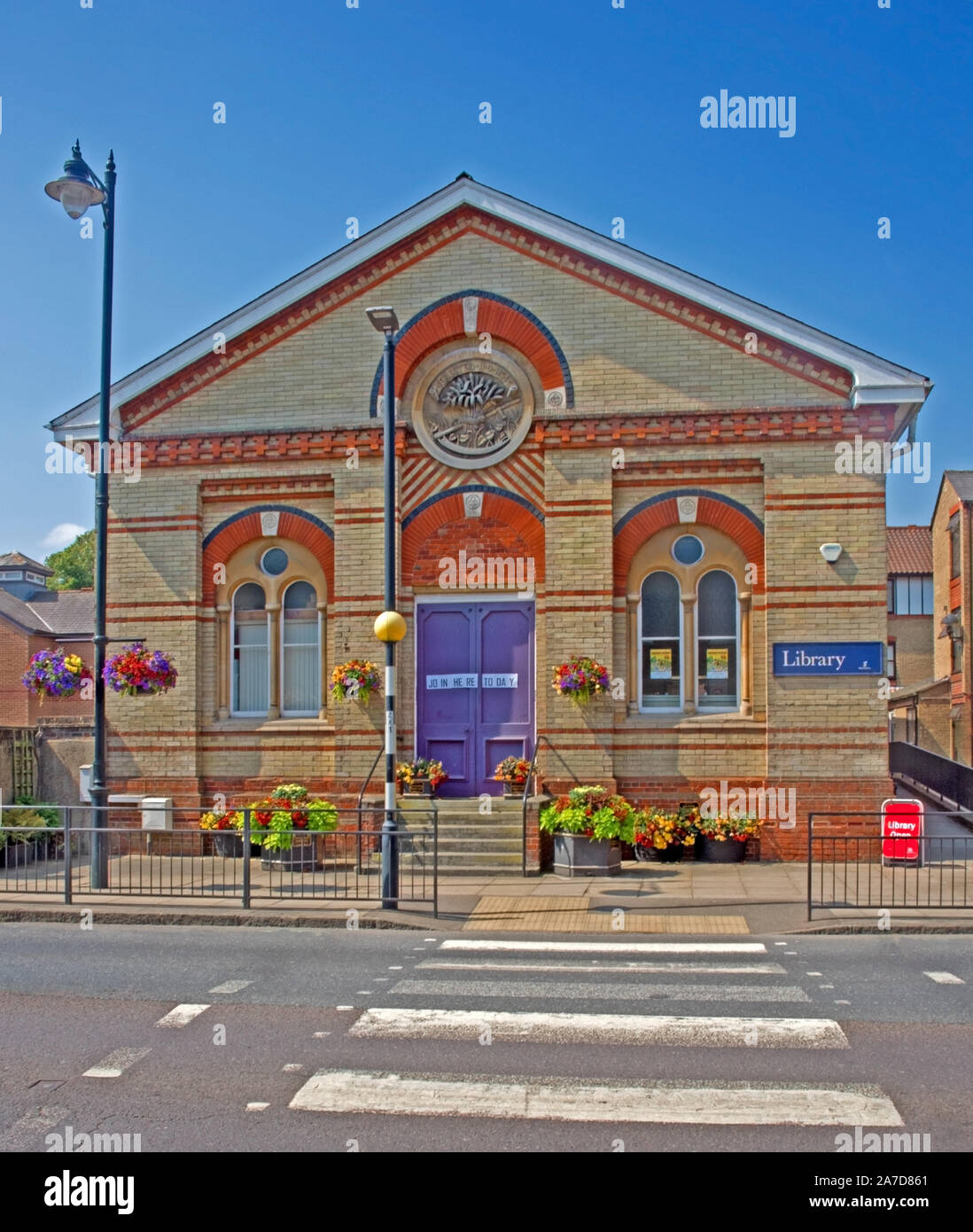 Halstead Essex Library Stock Photo Alamy