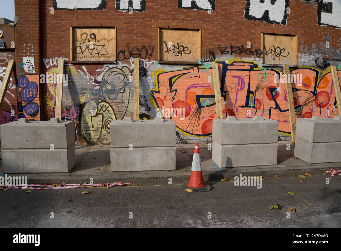 New construction for luxury flats and offices at Hackney Wick in