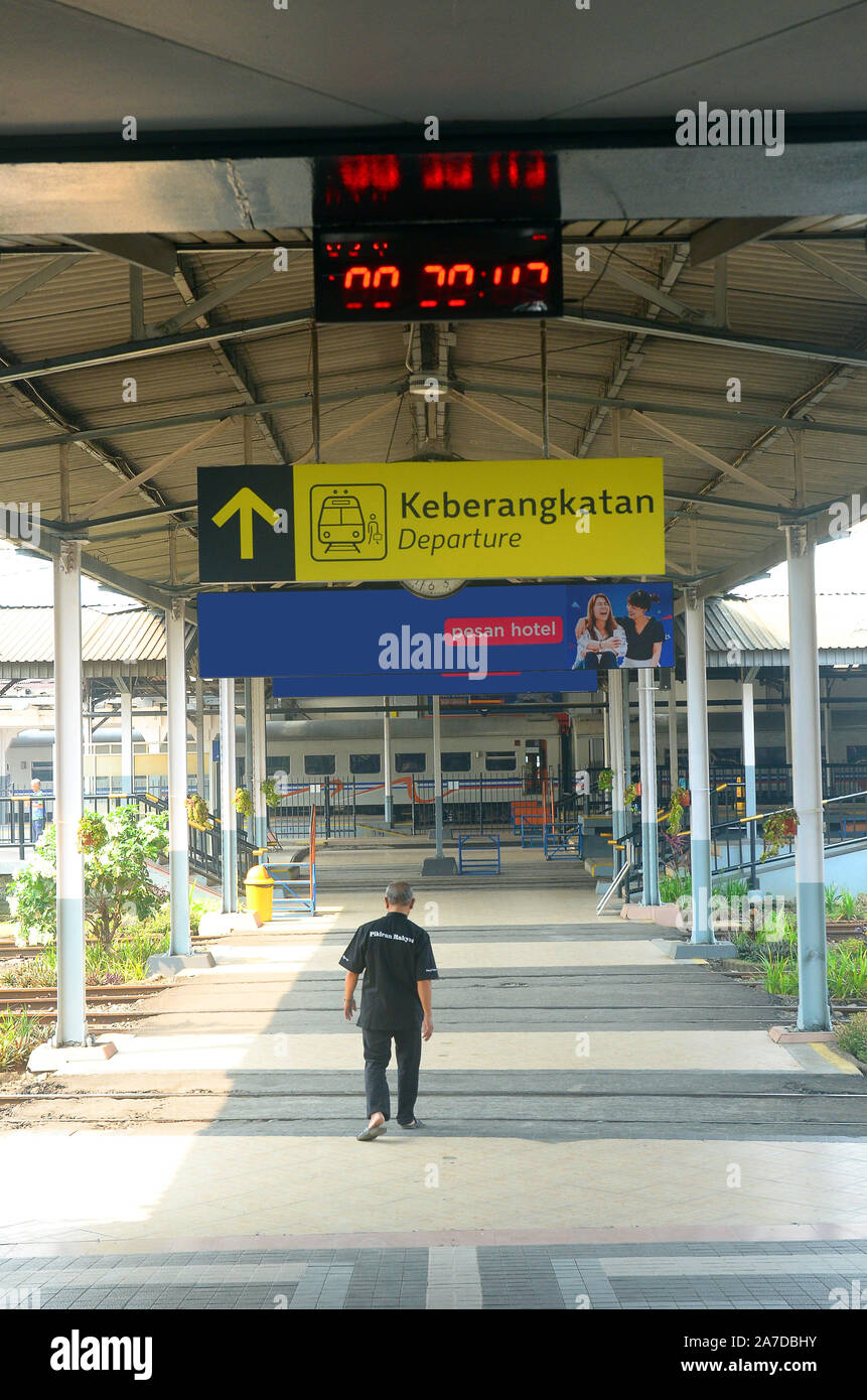 Bandung Railway Station, West Java, Indonesia Stock Photo - Alamy