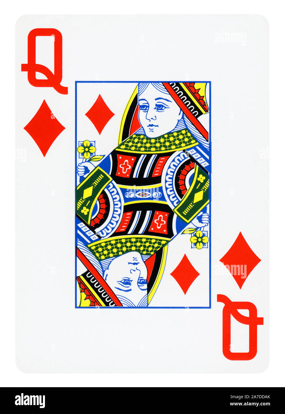 Three Playing Cards: King, Queen and Jack of Diamonds. Stock Photo - Image  of fortune, card: 140722516