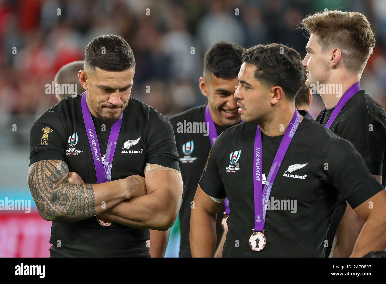 Toquio To 01 11 2019 Rugby World Cup 2019 All Blacks X Wales Sonny Bill Williams At