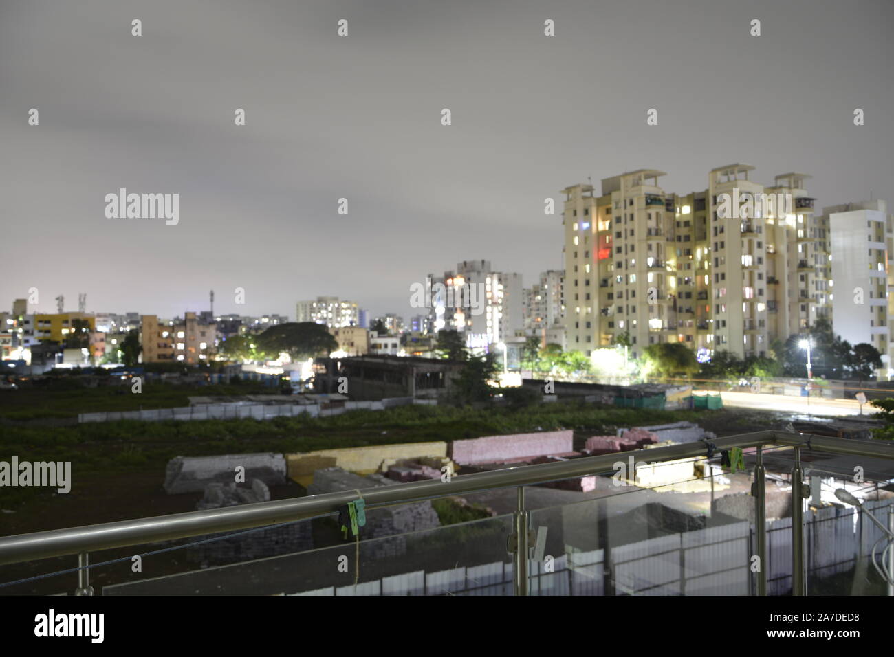 Pune city night life Stock Photo