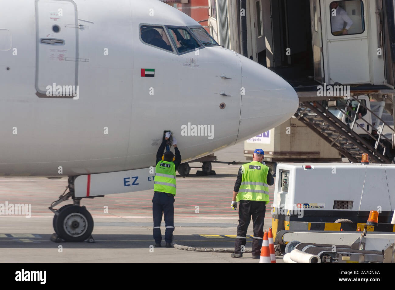 Airport ground staff hires stock photography and images Alamy