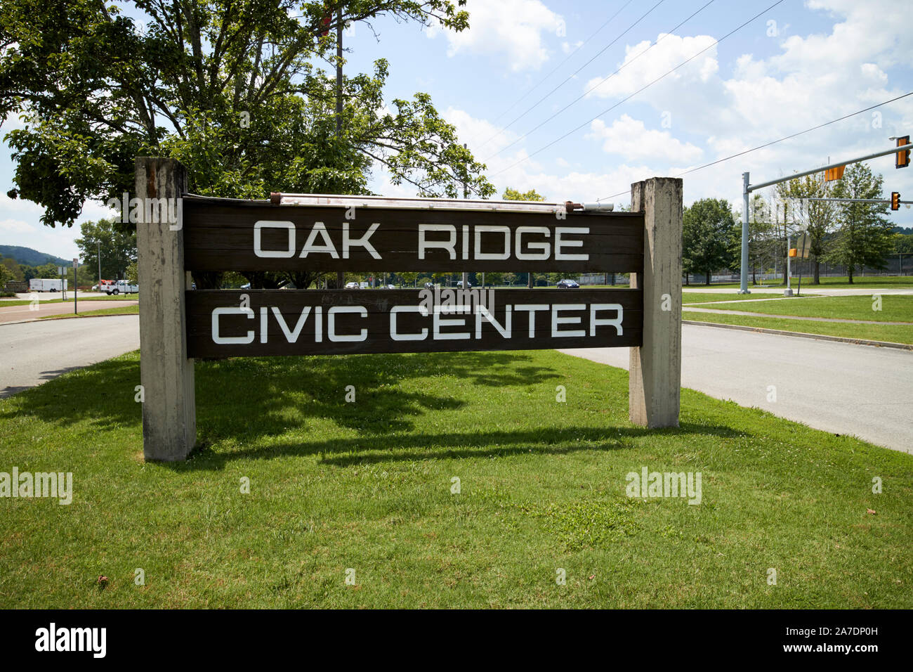 oak ridge civic center oak ridge tennessee USA Stock Photo Alamy