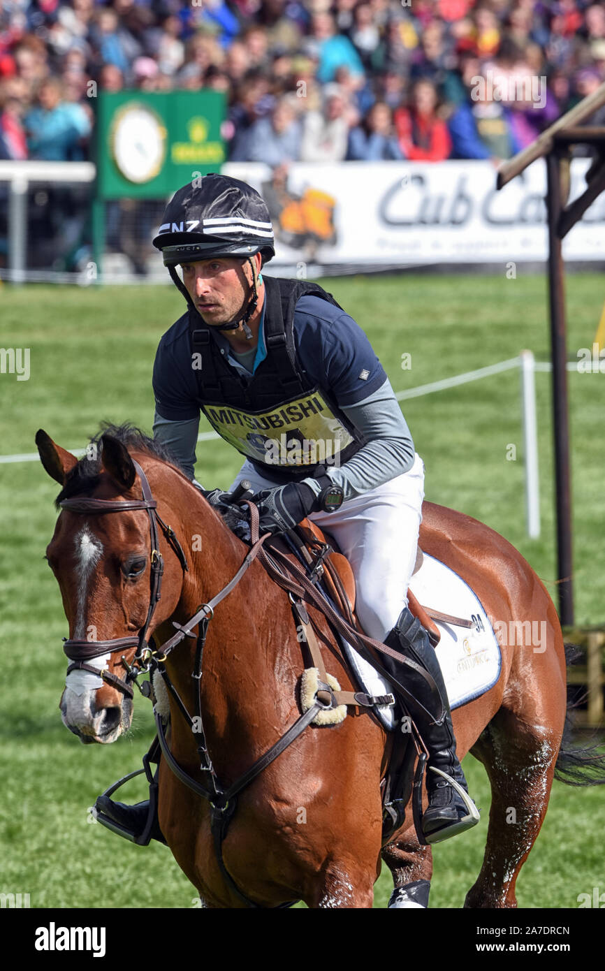 Badminton Horse Trials Gloucester May 5th 2019 Tim Price riding