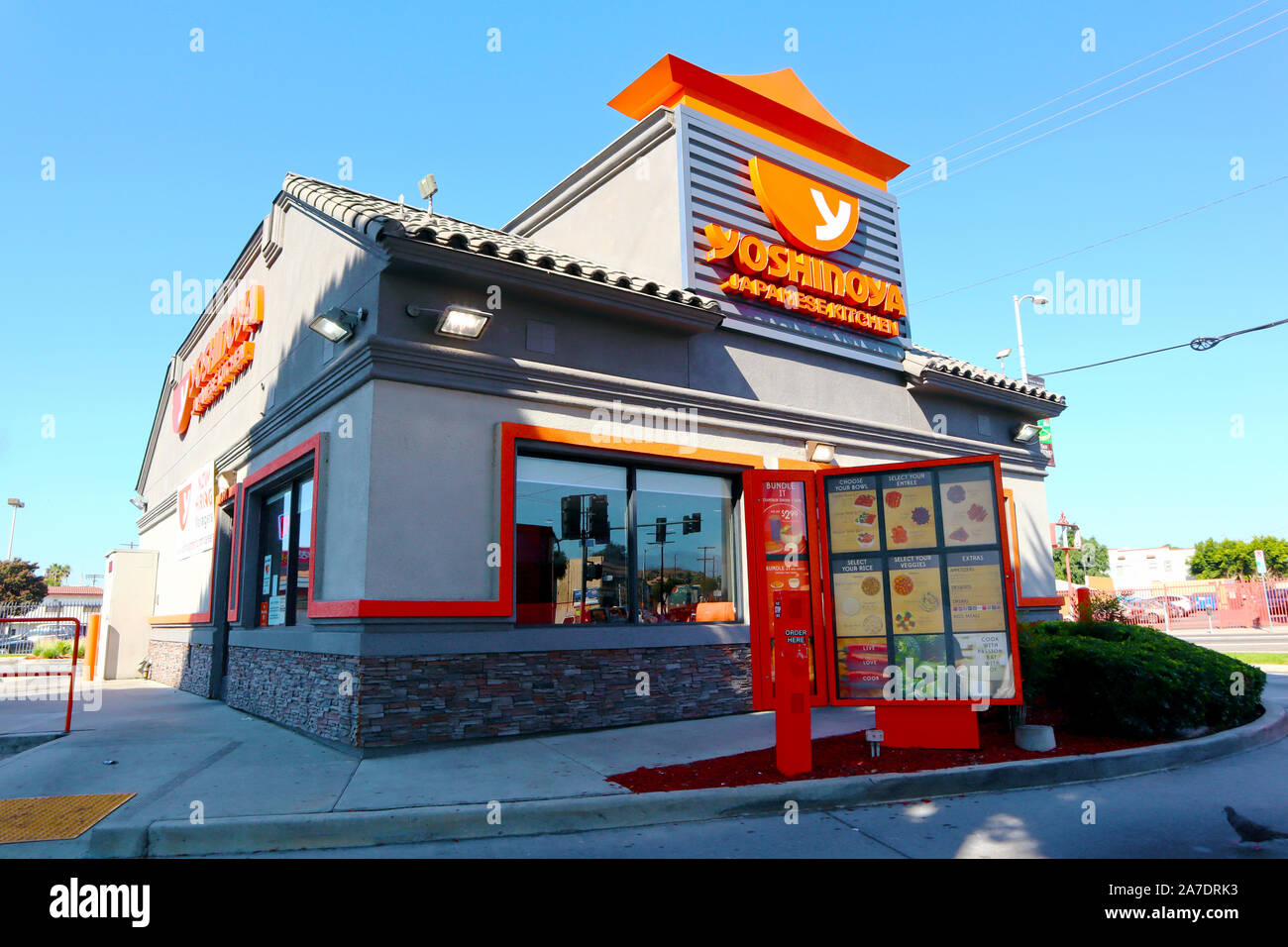 YOSHINOYA Japanese Kitchen Fast Food Restaurant located in Los Angeles