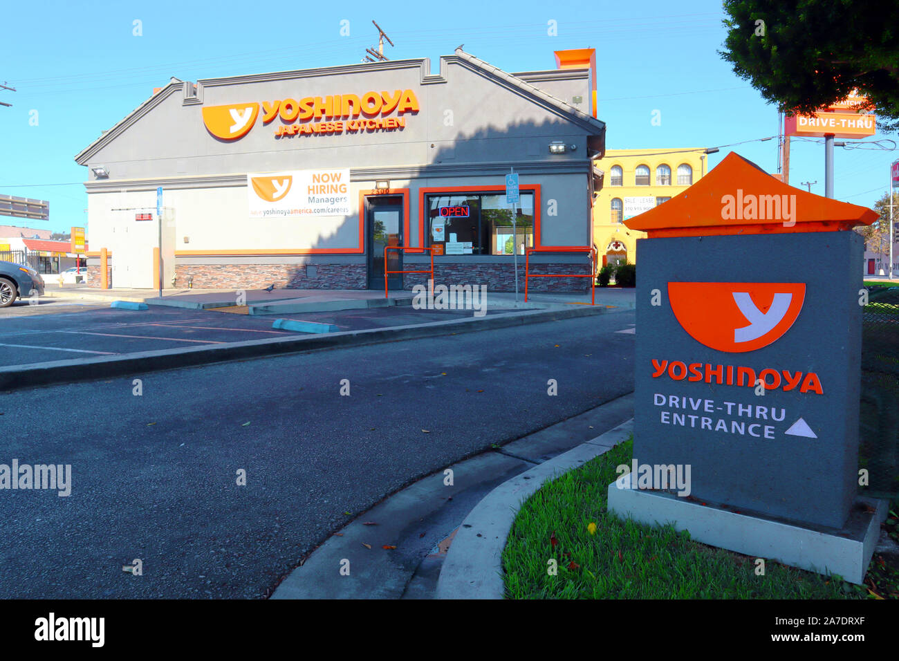 YOSHINOYA Japanese Kitchen Fast Food Restaurant located in Los Angeles