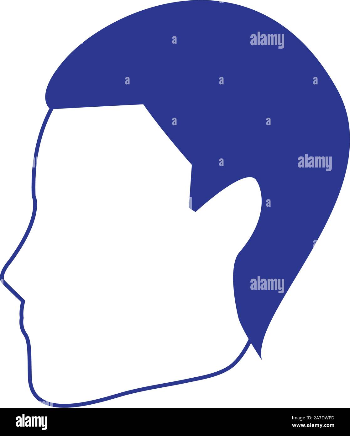profile of avatar man head icon Stock Vector Image & Art - Alamy