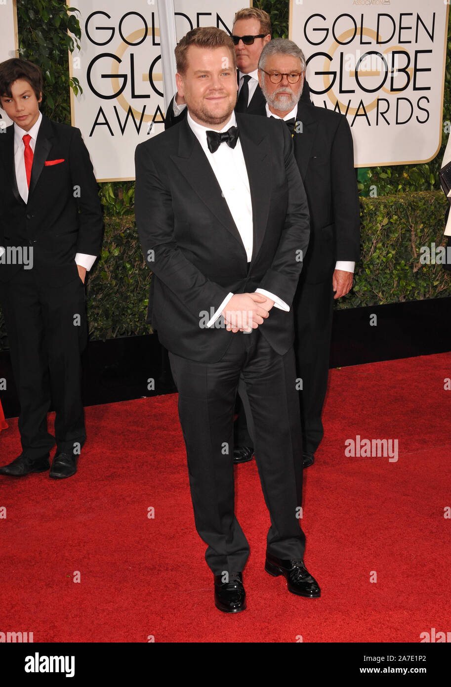 LOS ANGELES, CA JANUARY 11, 2015 James Corden at the 72nd Annual