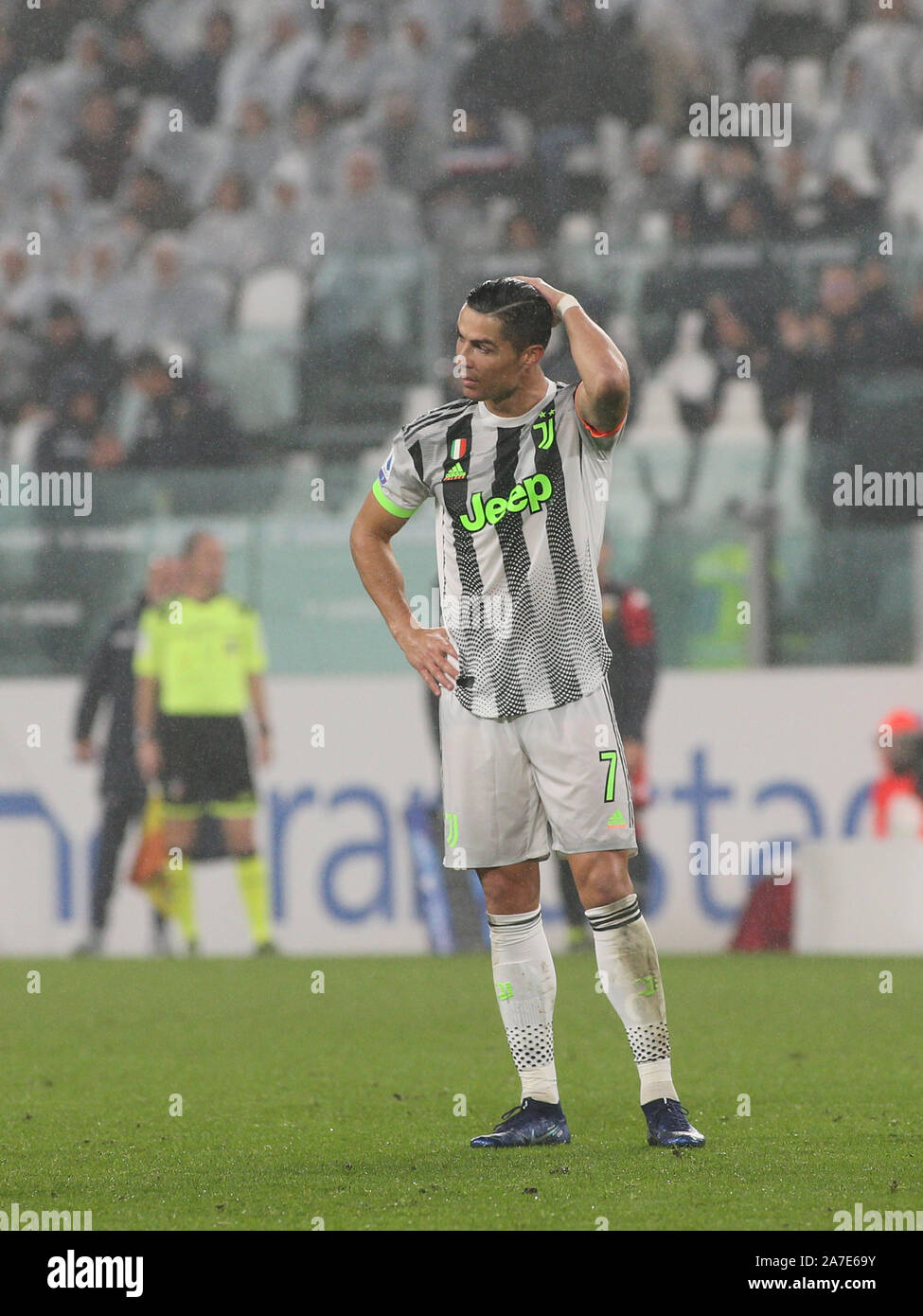 7 cristiano ronaldo (juventus) during Juventus vs Genoa, Torino, Italy, 30 Oct 2019, Soccer Italian Soccer Serie A Men Championship Stock Photo