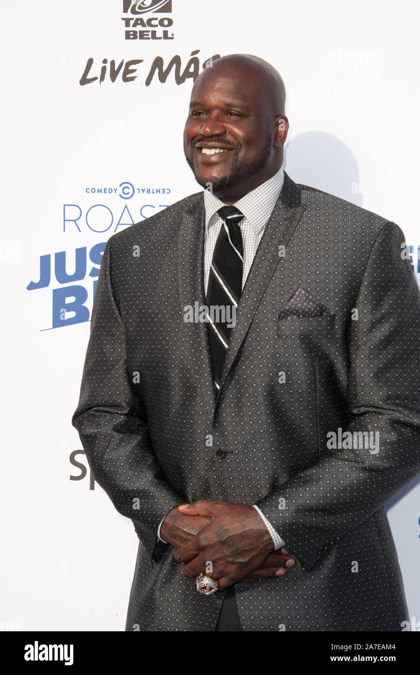 LOS ANGELES, CA MARCH 14, 2015 Basketball star Shaquille O'Neal at