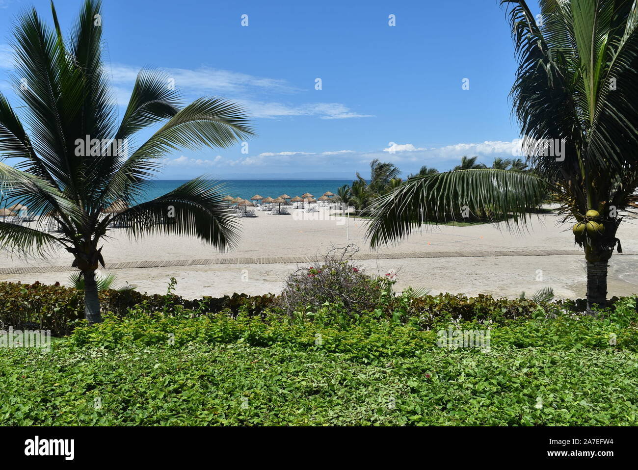 Ecuadorian beach Stock Photo