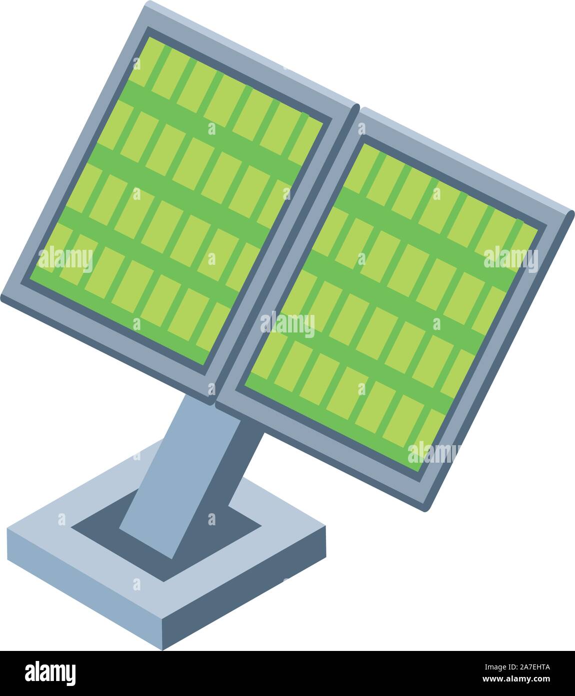 solar panel on white background vector illustration design Stock Vector ...