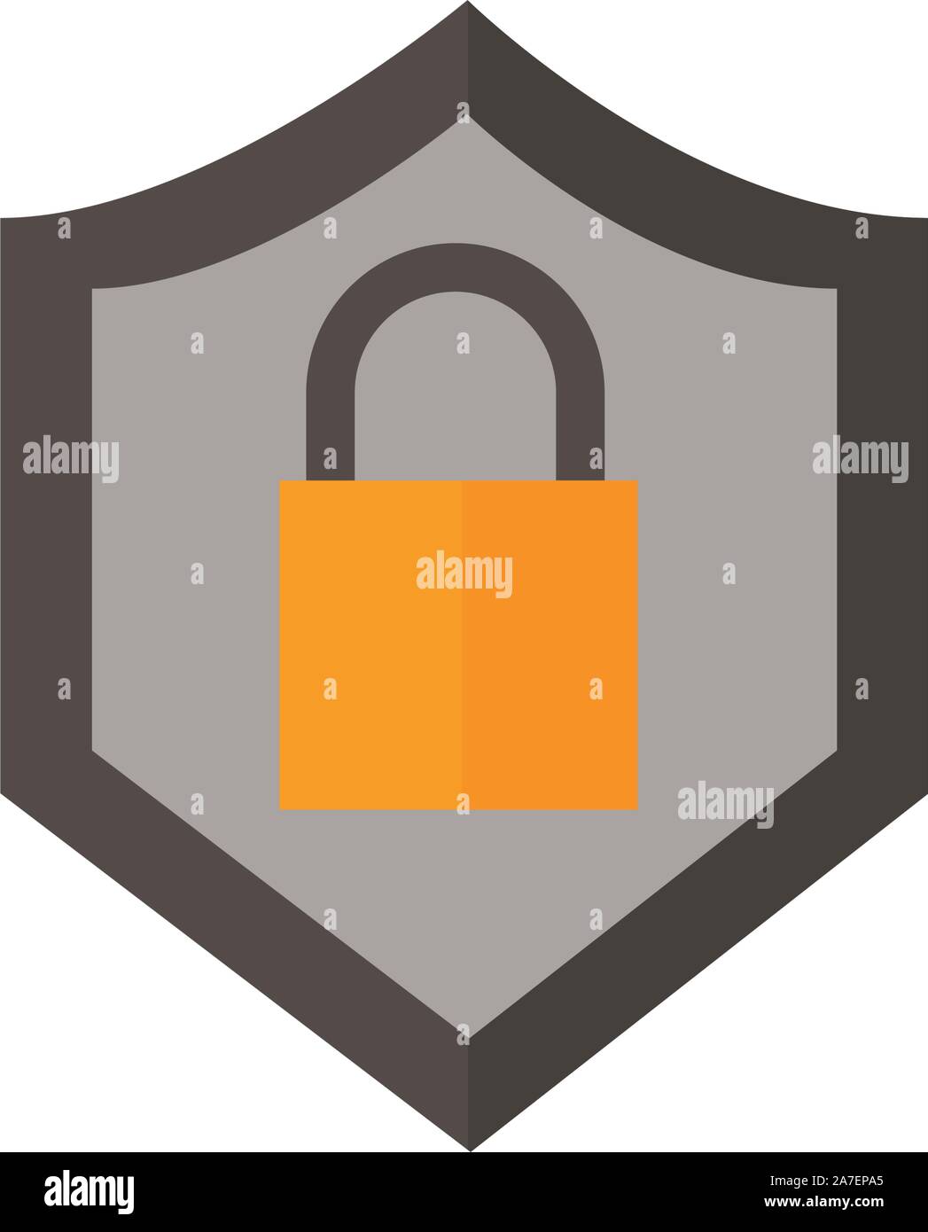 Isolated padlock vector design Stock Vector Image & Art - Alamy