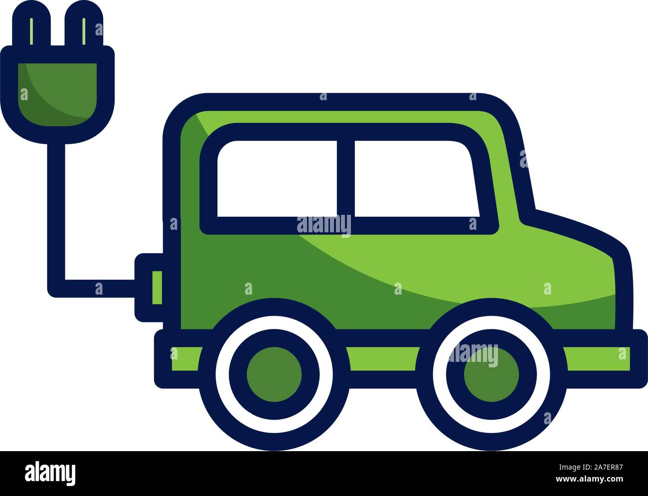 Isolated eco car icon vector design Stock Vector Image & Art - Alamy