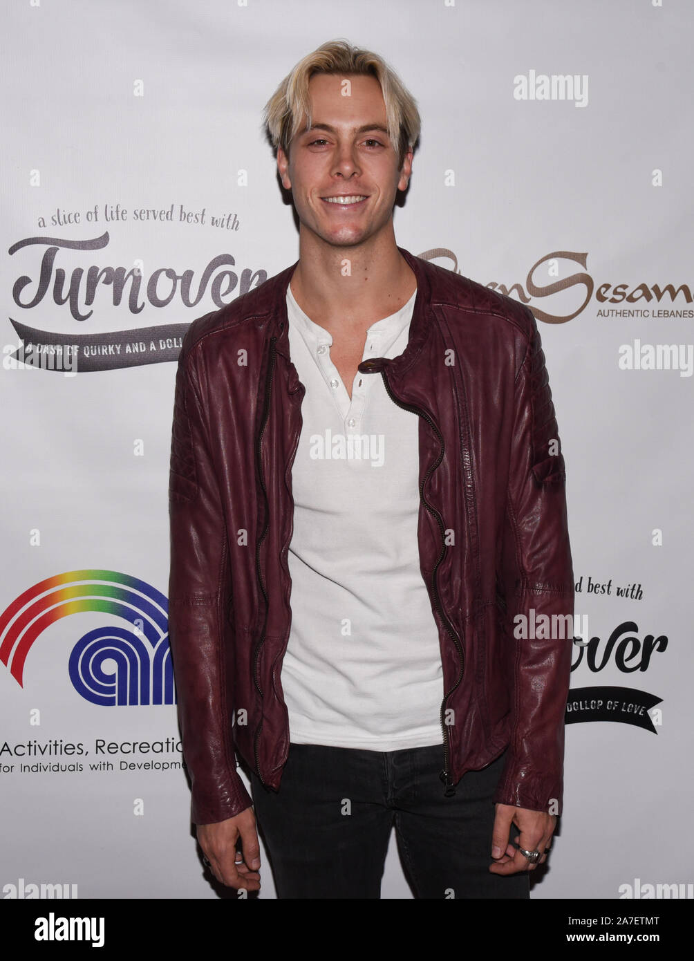 November 1, 2019, Van Nuys, California, USA Riker Lynch attends the
