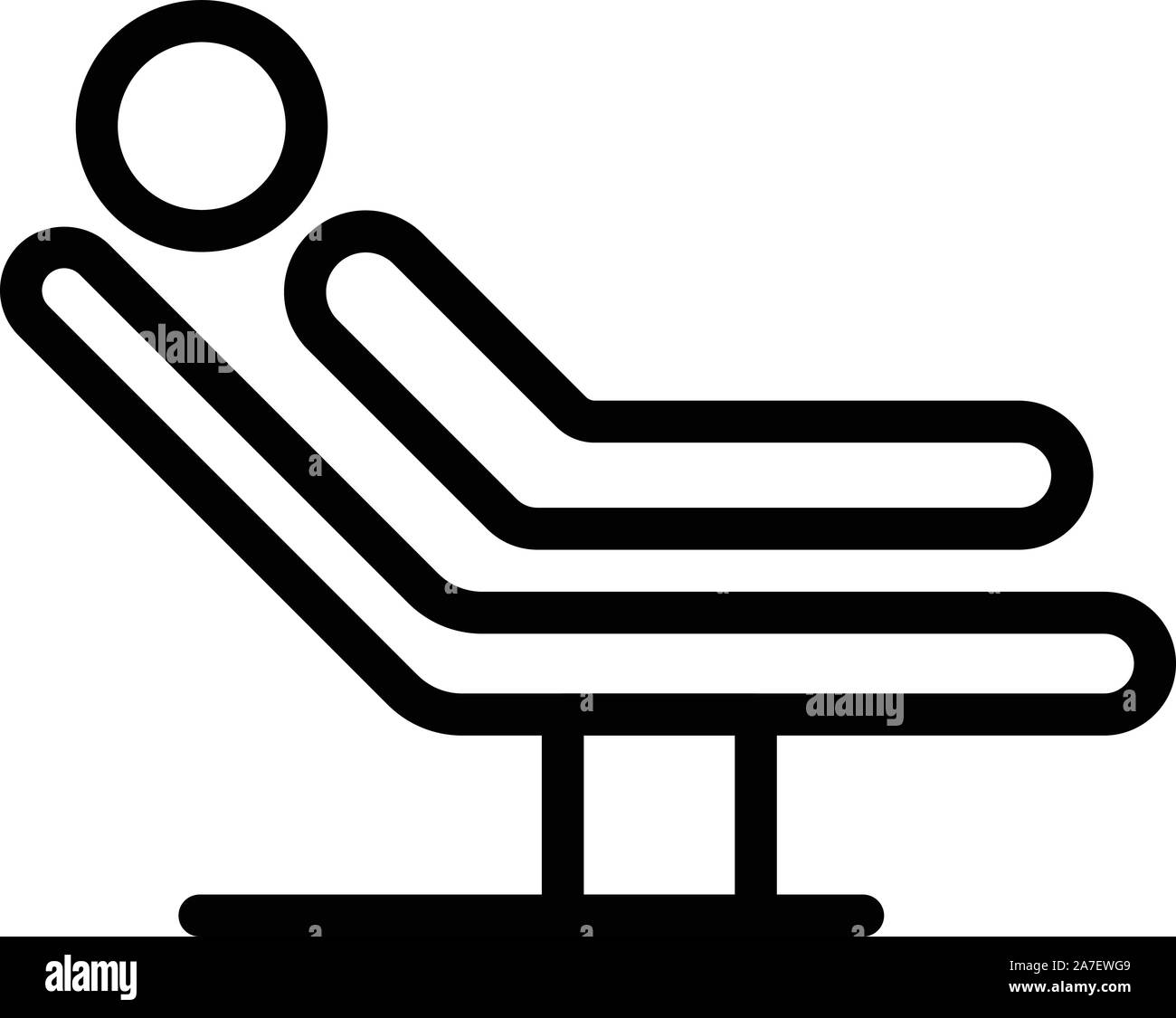 Hospital Bed Icon