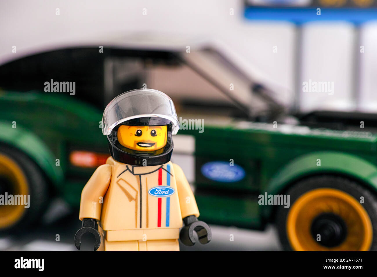 lego speed champions 1968 ford mustang fastback