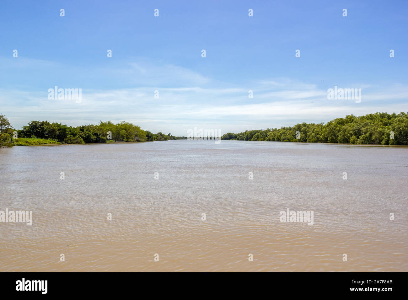 Adelaide River in Kakadu National Park in Australia's Northern