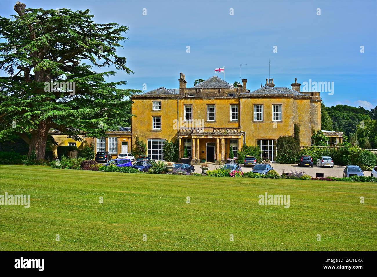 Cricket House Is A Small Former Country Manor House Now Occupied As A Hotel Used As Location For Tv Series To The Manor Born Stock Photo Alamy