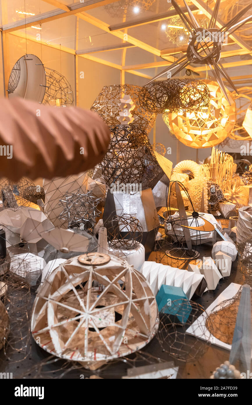 Olafur Eliasson art exhibition at the Tate Modern London Stock Photo Alamy