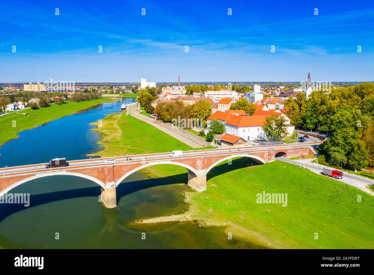 Sisak town river kupa hi-res stock photography and images - Alamy