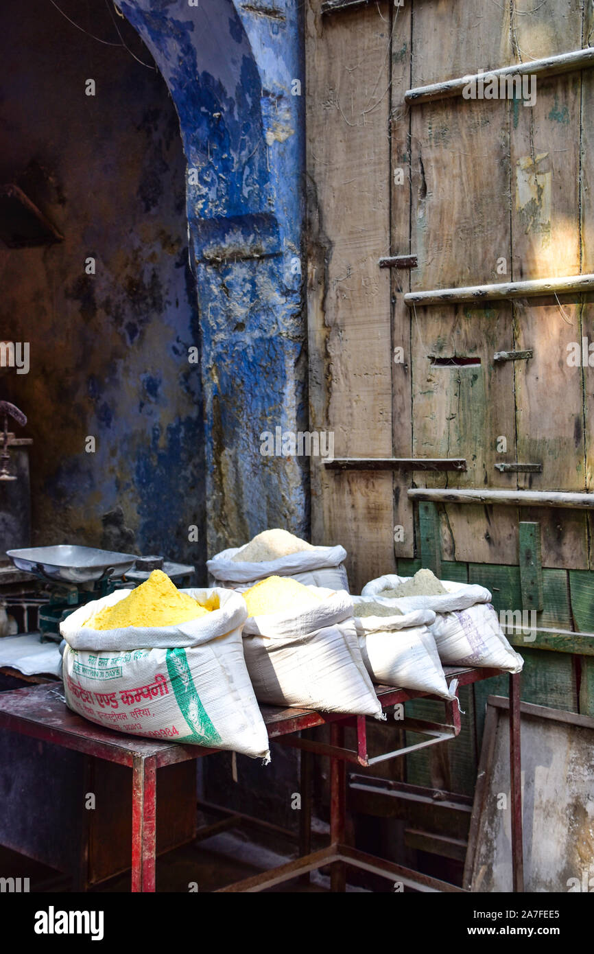 Indian Spices, Jaipur, Rajasthan, India Stock Photo Alamy