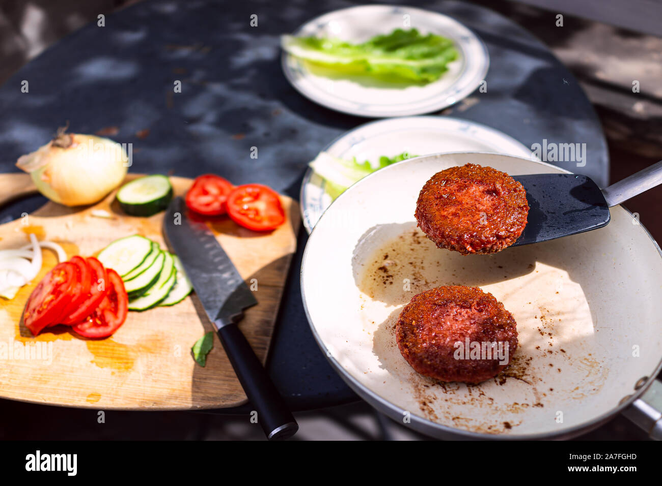 Sausage patties hires stock photography and images Alamy