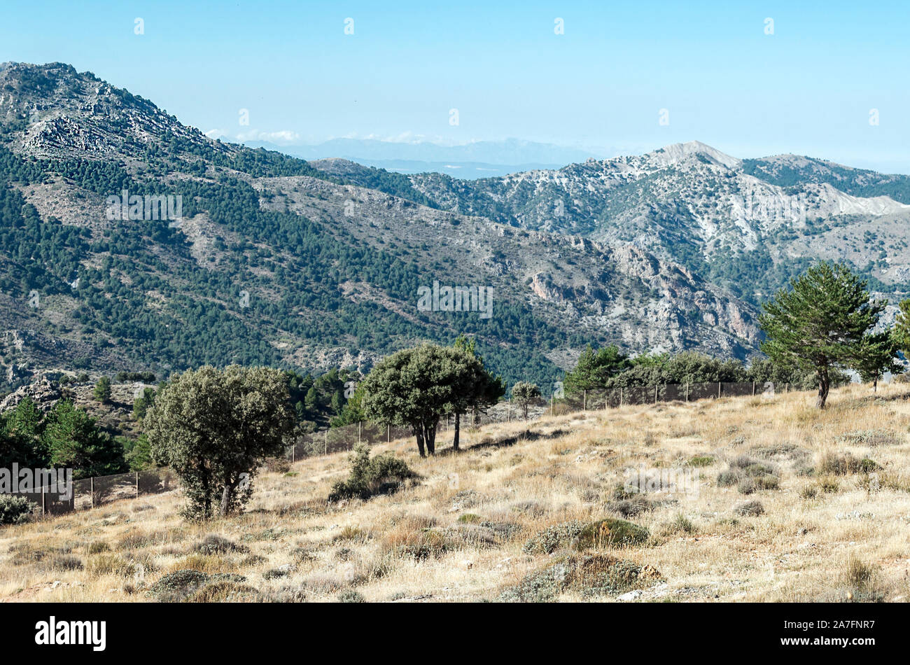 Mountains of Sierra Nevada in Spain Stock Photo Alamy