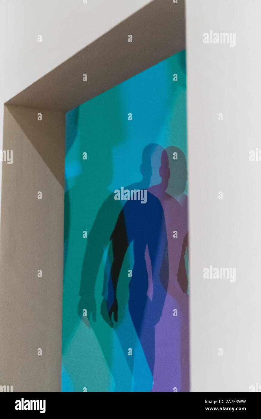 Olafur Eliasson art exhibition at the Tate Modern London Stock Photo Alamy