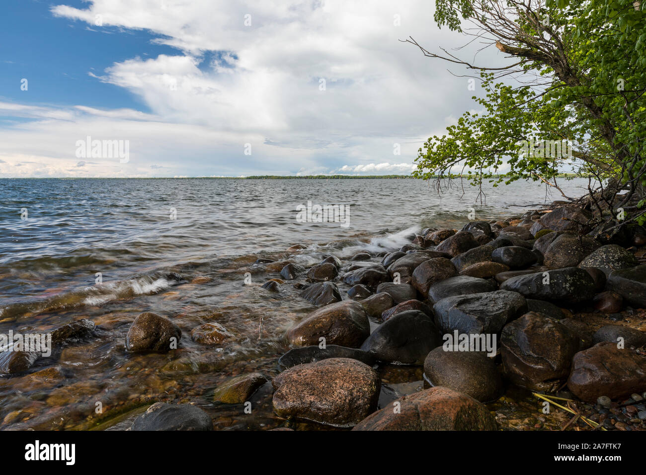 Mille Lacs Lake A huge lake in Minnesota Stock Photo Alamy