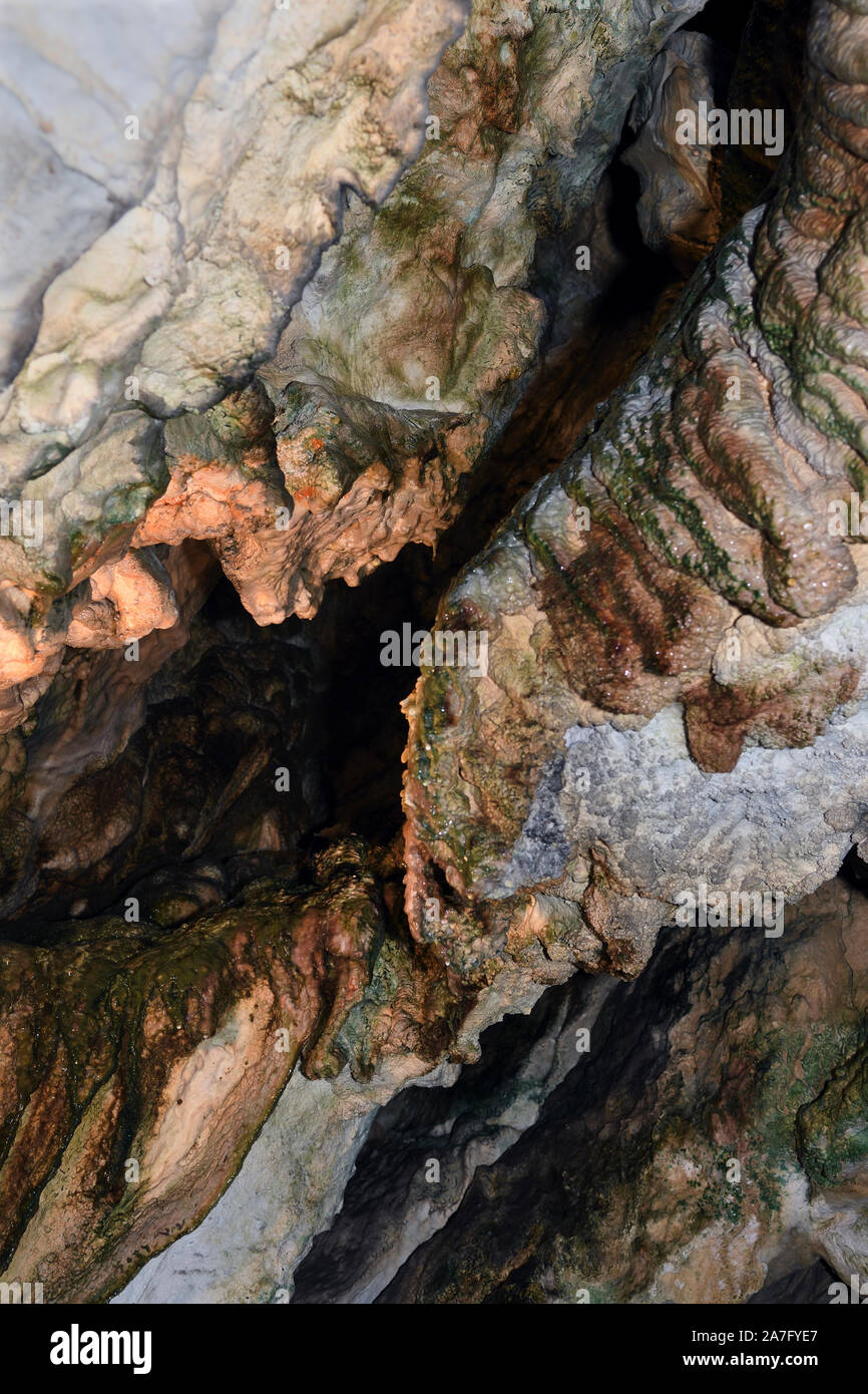 st.beatus caves;lake thun;switzerland Stock Photo