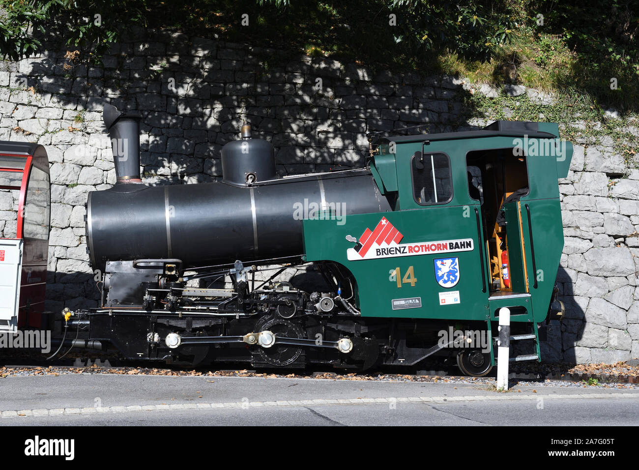 Brienz Rothorn Bahn Steam Locomotive Switzerland Stock Photo Alamy