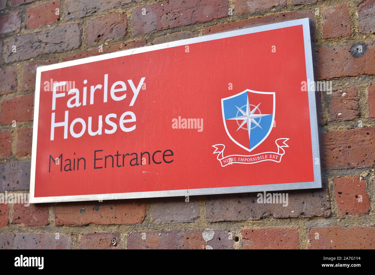 Fairley House School, Pimlioc,London Stock Photo