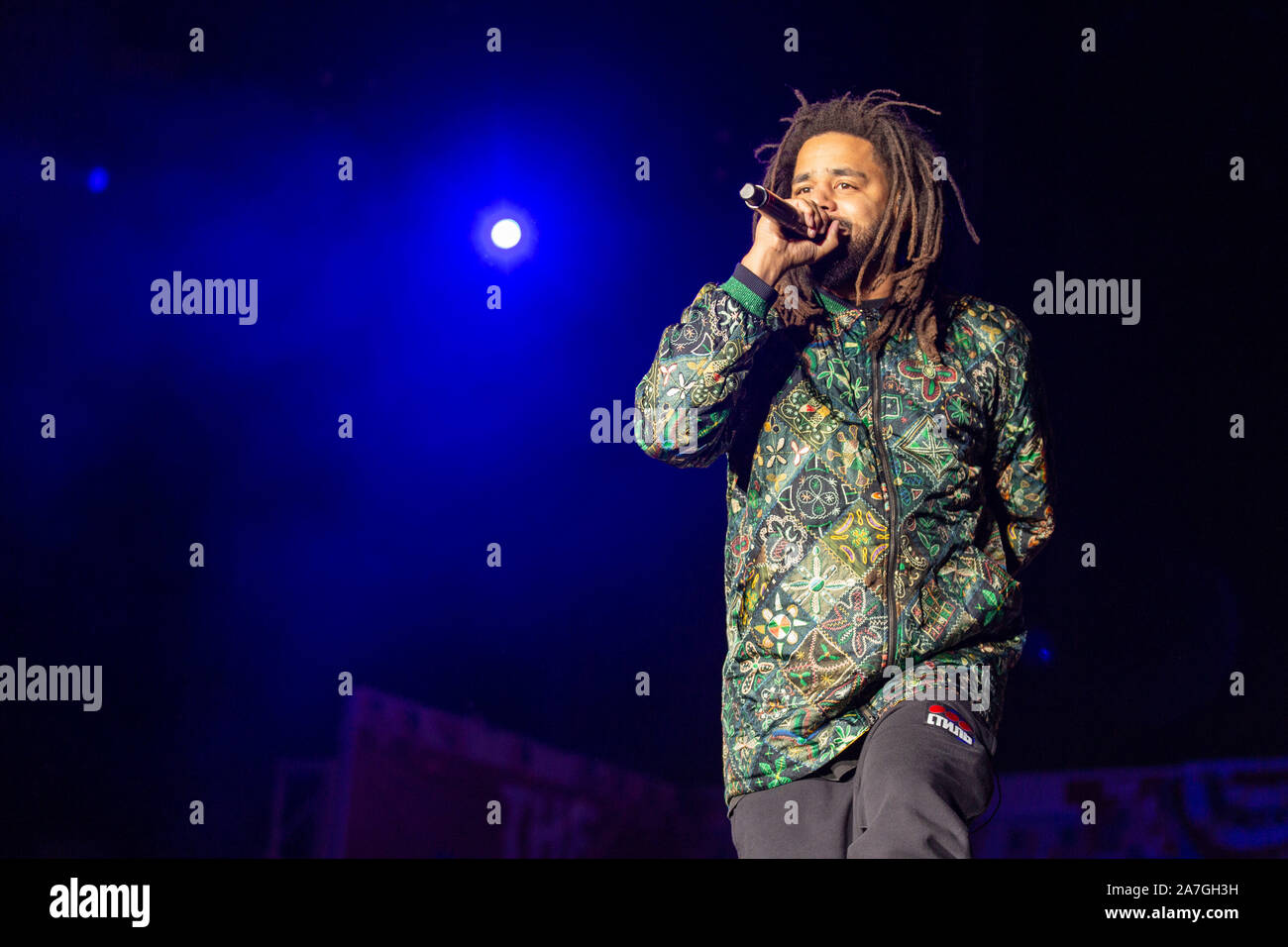 November 2, 2019, Las Vegas, Nevada, U.S Singer J COLE (JERMAINE