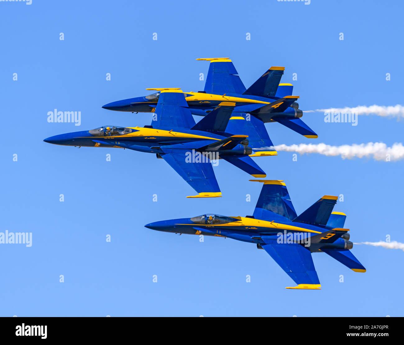 Blue angels formation hires stock photography and images Alamy