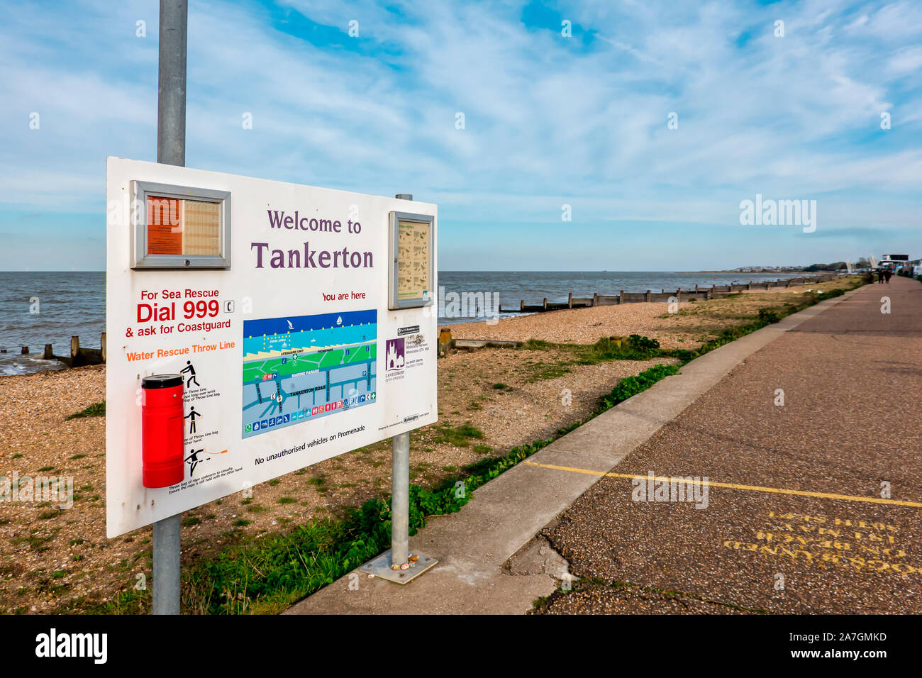 to Tankerton,Sign,Seaside Town,Kent Coast,Tankerton,Whitstable