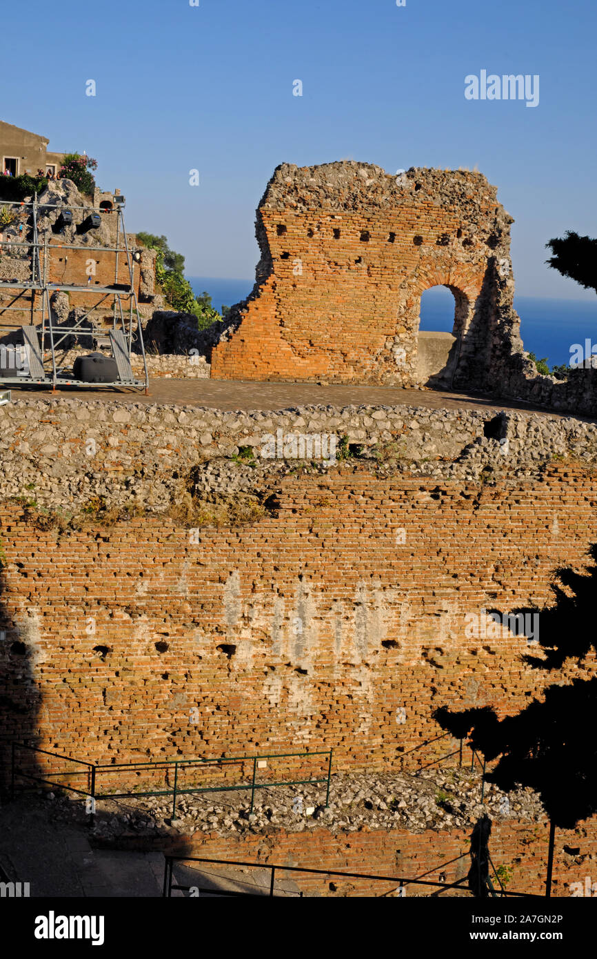 The Ancient Theatre Of Taormina ("Teatro Antico Di Taormina" In Italian ...