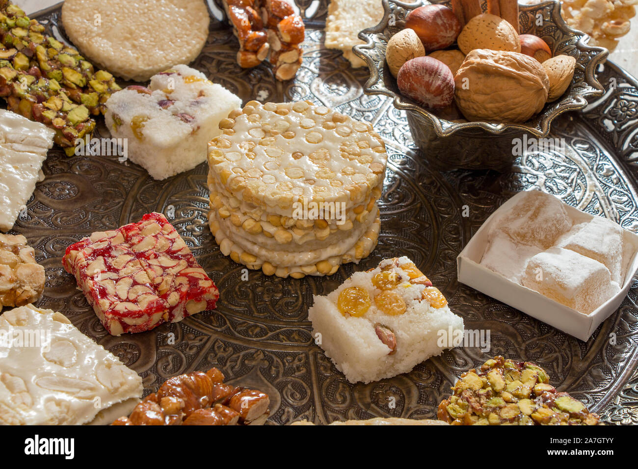 Halawet Al Mawlid Al Nabawi Collection of traditional candies and